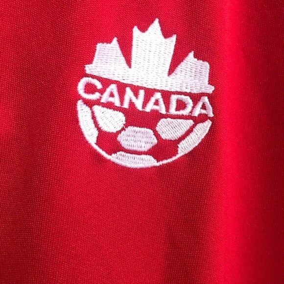 Umbro Soccer Red Team Canada Zippered Pullover XXL - Picture 12 of 12